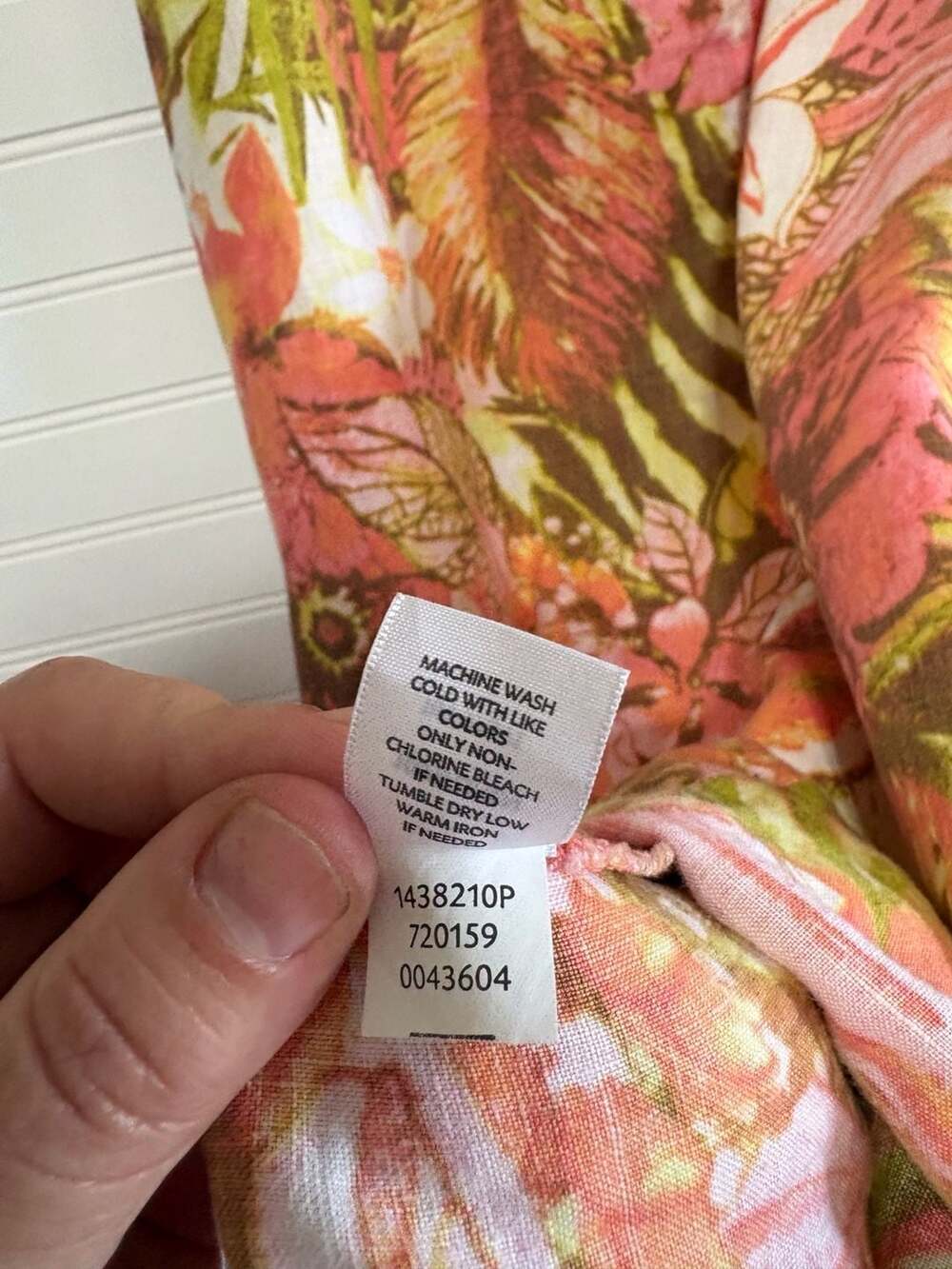 J.Jill Love Linen Floral Sleeveless Shift Dress XL Petite - Picture 4 of 6